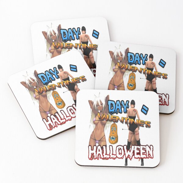 Item preview, Halloween = Valentine's Day designed and sold by atomsama.