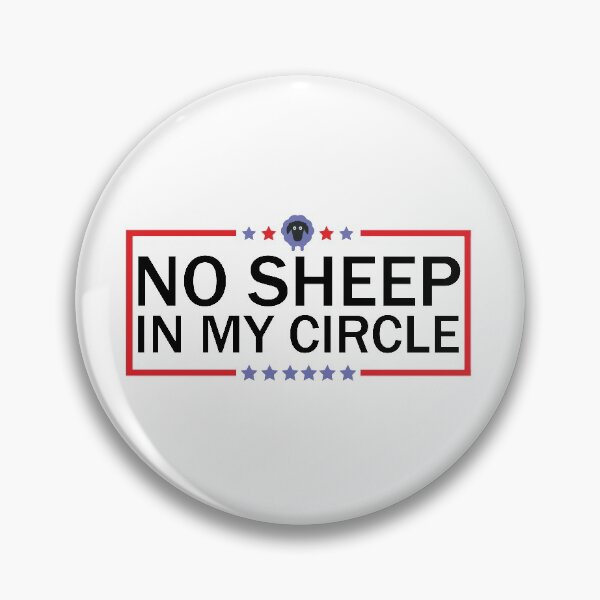 Item preview, No Sheep In My Circle designed and sold by happy gift art.