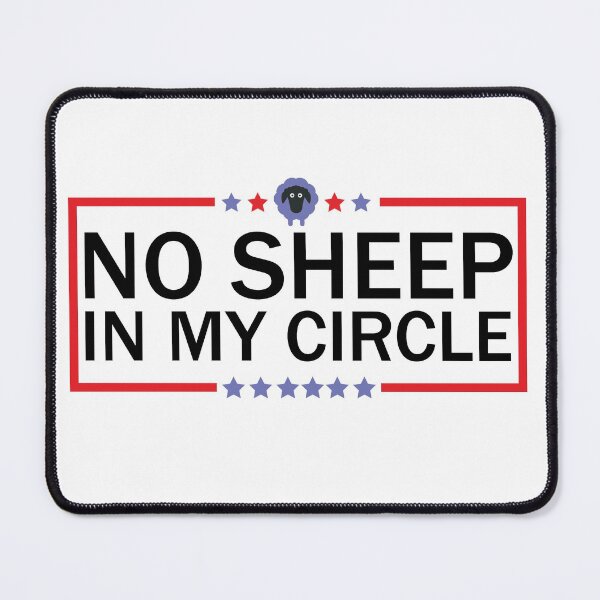 Item preview, No Sheep In My Circle designed and sold by happy gift art.