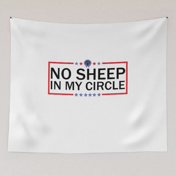 Item preview, No Sheep In My Circle designed and sold by happy gift art.