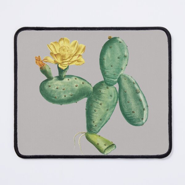 Item preview, Dancing Cactus with Yellow Flower on Hand designed and sold by JoyforU.