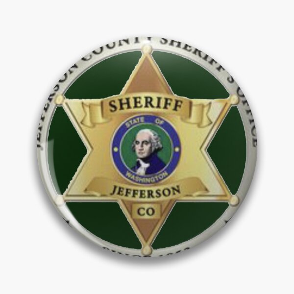 Item preview, Jefferson County Washington Sheriff's Office Badge designed and sold by Lawrence Baird.