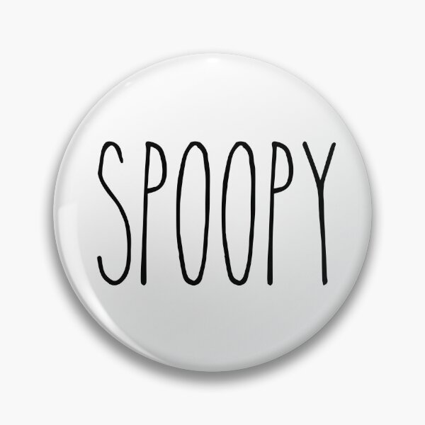 Item preview, Spoopy in Black on White designed and sold by SunnyKiwiCo.