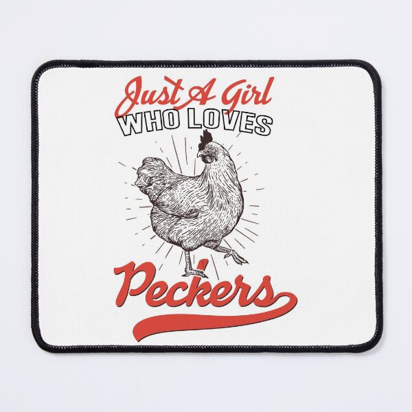 Item preview, just a girl who loves peckers essential t-shirt designed and sold by Luckydoe1.
