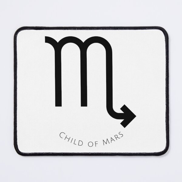 Item preview, Scorpio Zodiac Sign Child of Mars designed and sold by LadyZodiac.