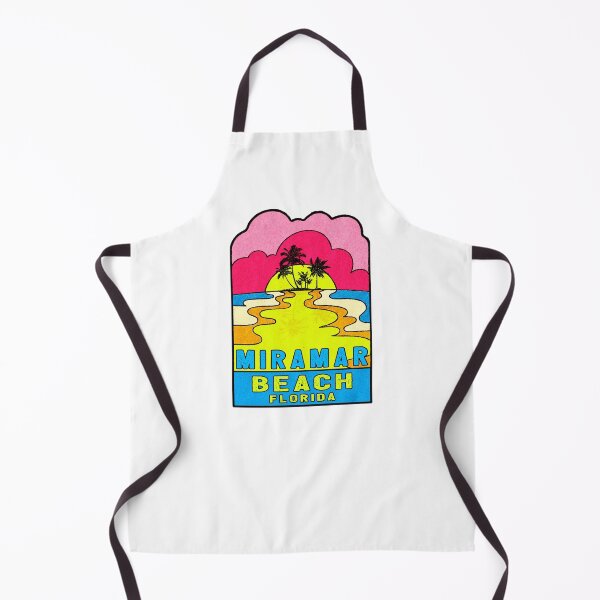 Item preview, Miramar Beach Florida Groovy Sunset 70's Hippie Hippy Vintage FL designed and sold by DESTINATIONS DECAL DOS.