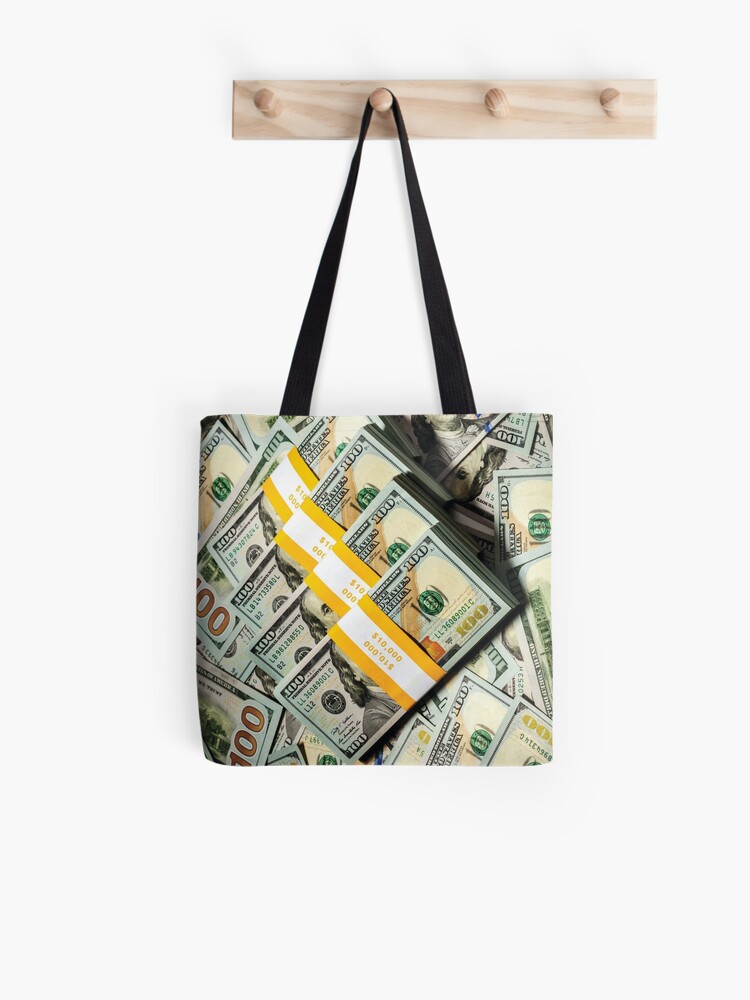 Designer Bag Fancy Luxury Expensive 100 Dollar Bill Wealth 