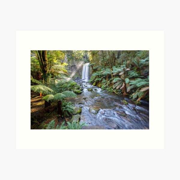 Item preview, Beautiful waterfall in Rainforest, Australia designed and sold by Jaydee001.