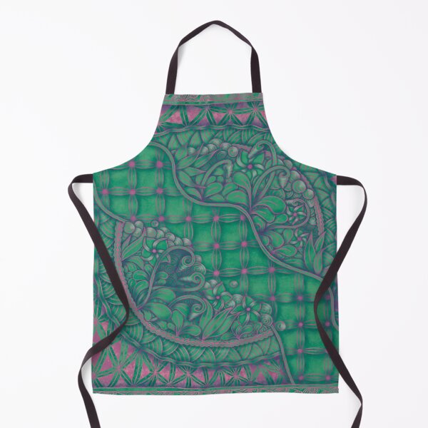 Item preview, Fantasie_Green/Fuchsia designed and sold by ArtVibing.