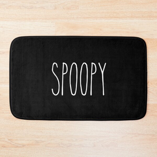 Item preview, Spoopy in White on Black designed and sold by SunnyKiwiCo.