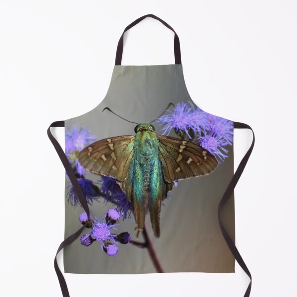 Item preview, Long tailed skipper on blue mistflower designed and sold by JanineEK.
