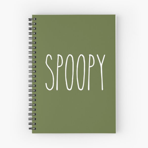 Item preview, Spoopy in White on Autumn Green designed and sold by SunnyKiwiCo.