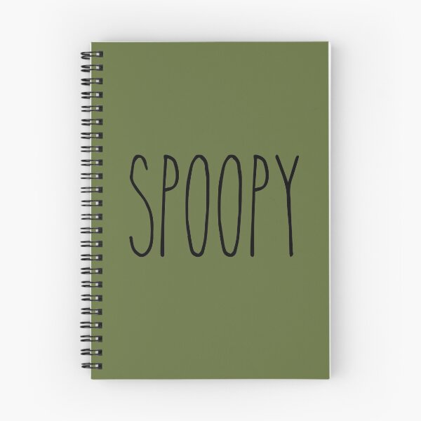 Item preview, Spoopy in Black on Autumn Green designed and sold by SunnyKiwiCo.