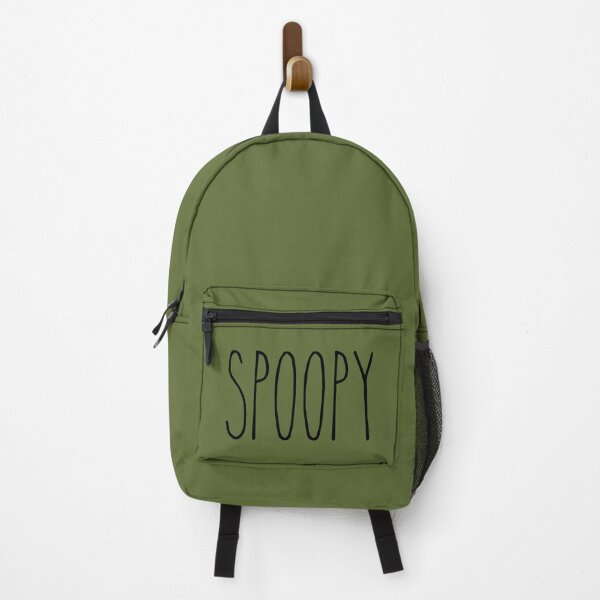 Item preview, Spoopy in Black on Autumn Green designed and sold by SunnyKiwiCo.