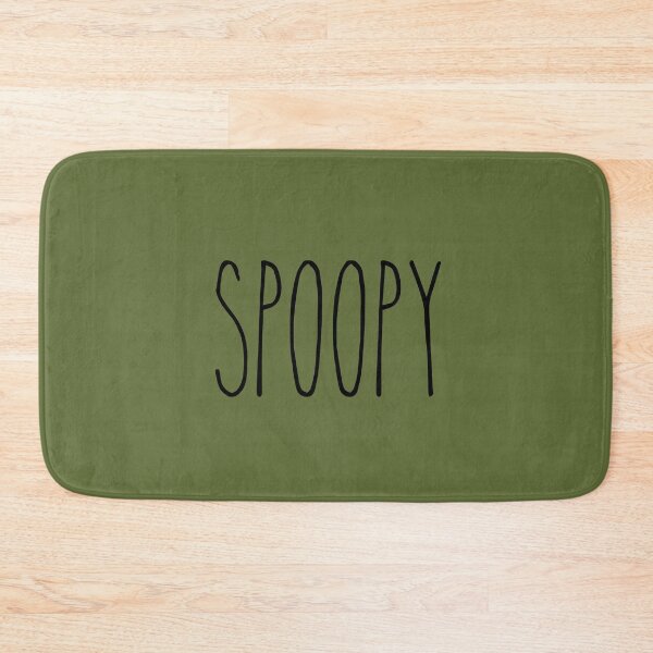 Item preview, Spoopy in Black on Autumn Green designed and sold by SunnyKiwiCo.