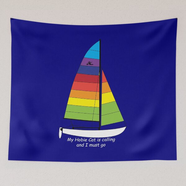 Item preview, Hobie 16 Sailboat - My Hobie Cat is Calling and I Must Go designed and sold by CHBB.