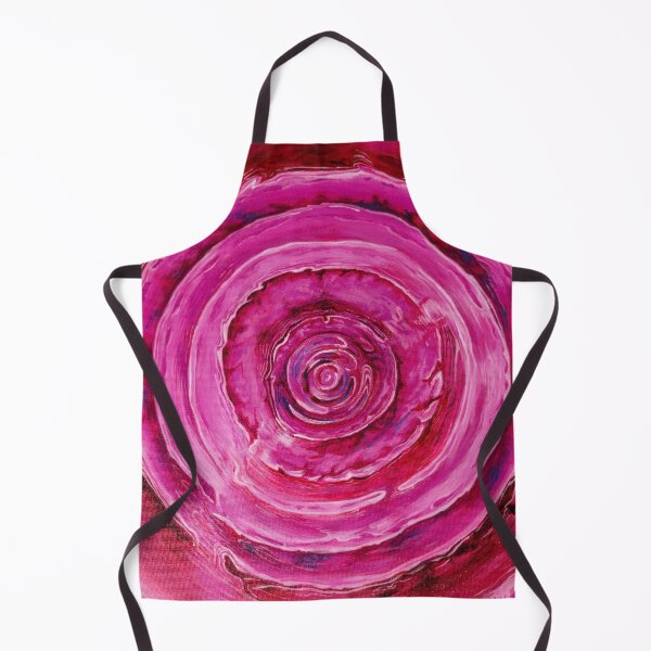 Item preview, Pink Ripples, Pink Abstract painting of water ripples designed and sold by Goldstarwork.