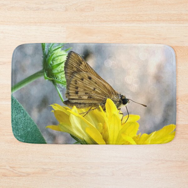 Item preview, fiery skipper butterfly on gaillardia designed and sold by JanineEK.