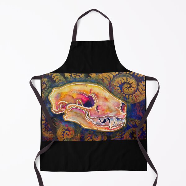 Item preview, Skunk Watercolor Skull designed and sold by Kristin (Thornton) Barker.