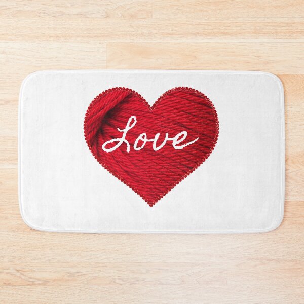 Item preview, Knitted Loveheart designed and sold by AshStylz.