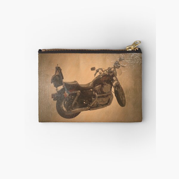 Item preview, Harley Sportster Motorcycle Antiqued Oil Painting designed and sold by RandP Walriven.