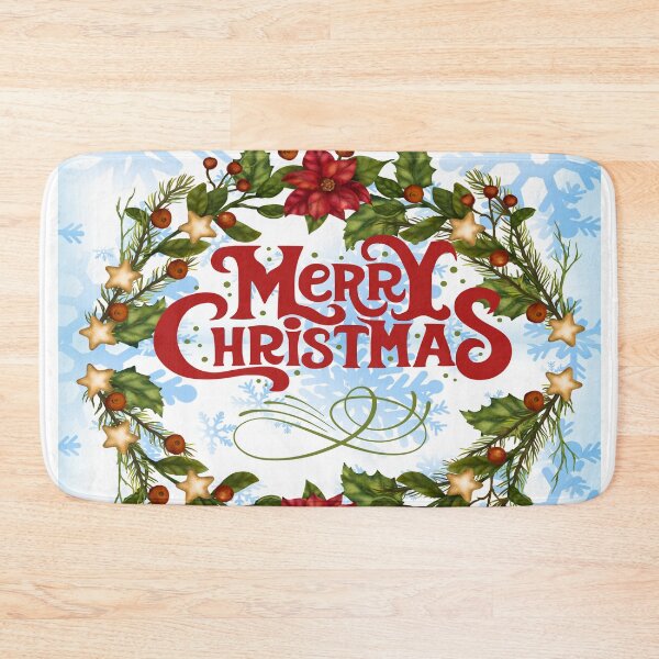 Item preview, Merry Christmas with Snow Flakes  designed and sold by jcad216.