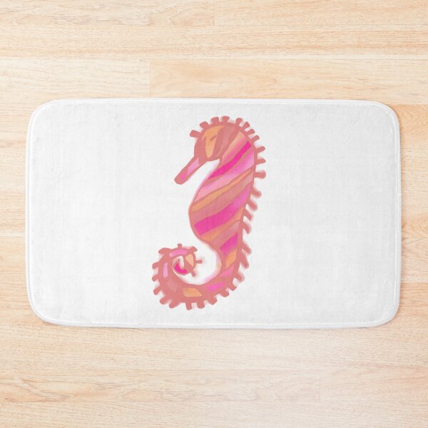 Item preview, Colorful Seahorse | Pinkish Fairytale Seahorse designed and sold by fairytalearrrt.