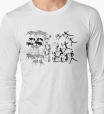 Bushmens, australia, dated 1887 Long Sleeve T-Shirt