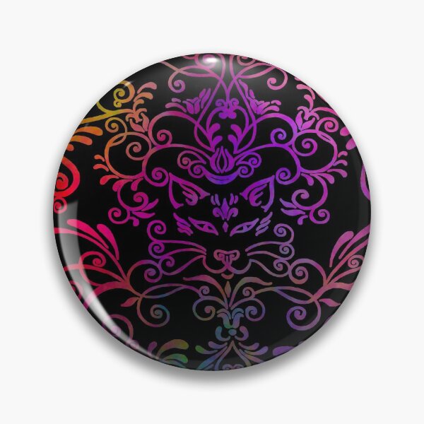 Artikelvorschau, Teedose Swirly Cat Design entworfen und verkauft von FlutterKatArts.