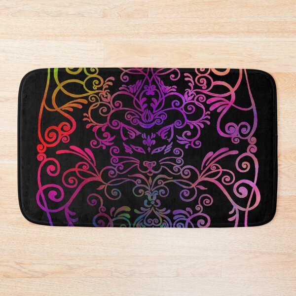 Item preview, Tea Tin Swirly Cat Design  designed and sold by FlutterKatArts.