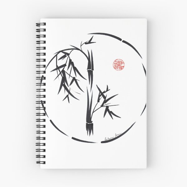 Item preview, PASSAGE  - Original sumi-e enso ink brush art designed and sold by Rebecca Rees.