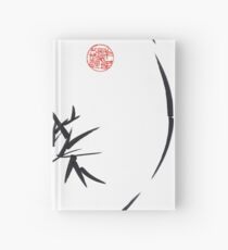 PASSAGE - Original sumi-e enso ink brush art Hardcover Journal