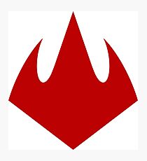 Foot Clan Logo Photographic Print