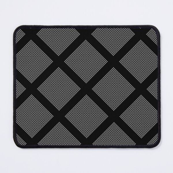 Item preview, Criss Cross Angled Dash Line Pattern in Black on White designed and sold by Neil Feigeles.
