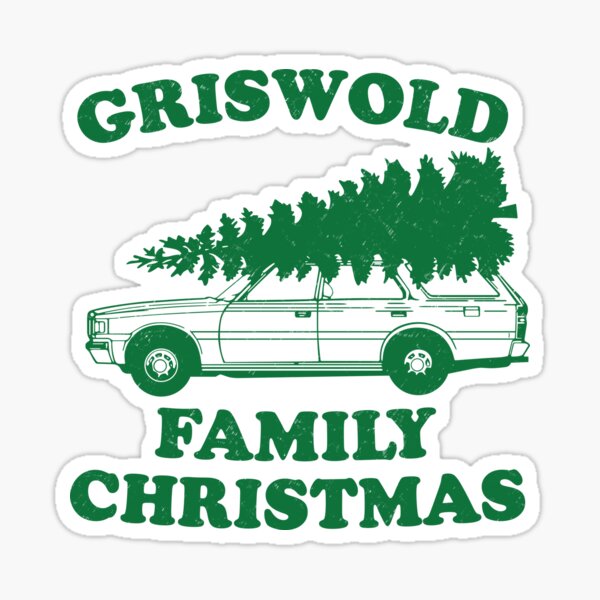 Download Griswold Family Christmas Sticker By Darkmantis Redbubble