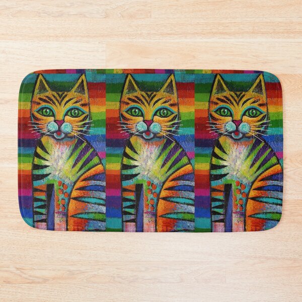 Item preview, Rainbow kitty  designed and sold by Karin Zeller.