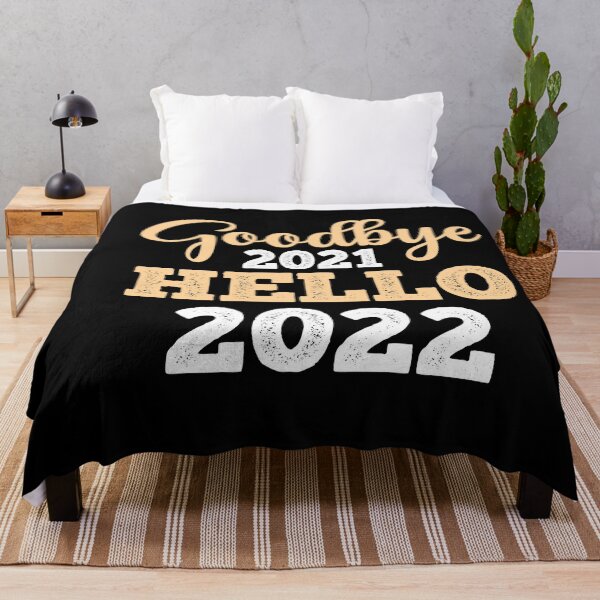Item preview, GOODBYE 2021 HELLO 2022 designed and sold by RetroPlaceee.