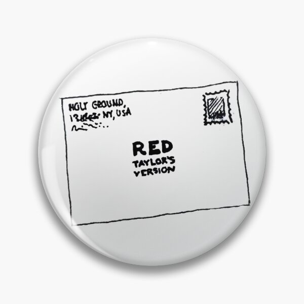Item preview, Red (Taylor's Version) Sticker designed and sold by campbluemoon.