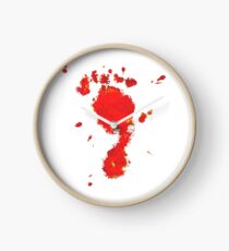 Bloody Foot Clan Clock
