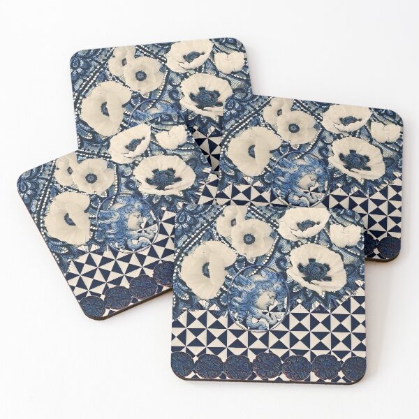 Item preview, Ediemagic Poppies & Lace designed and sold by Ediemagic.