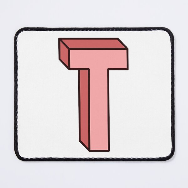 Item preview, Block Letter T designed and sold by RinozaRose.