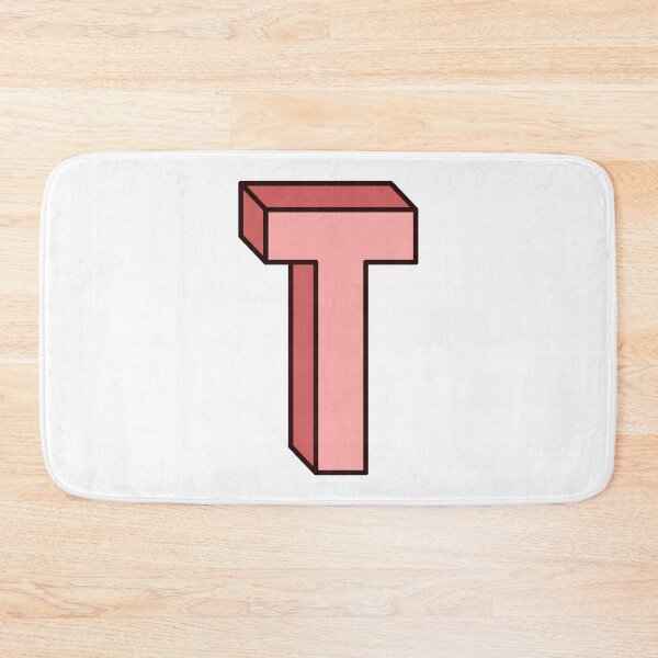 Item preview, Block Letter T designed and sold by RinozaRose.