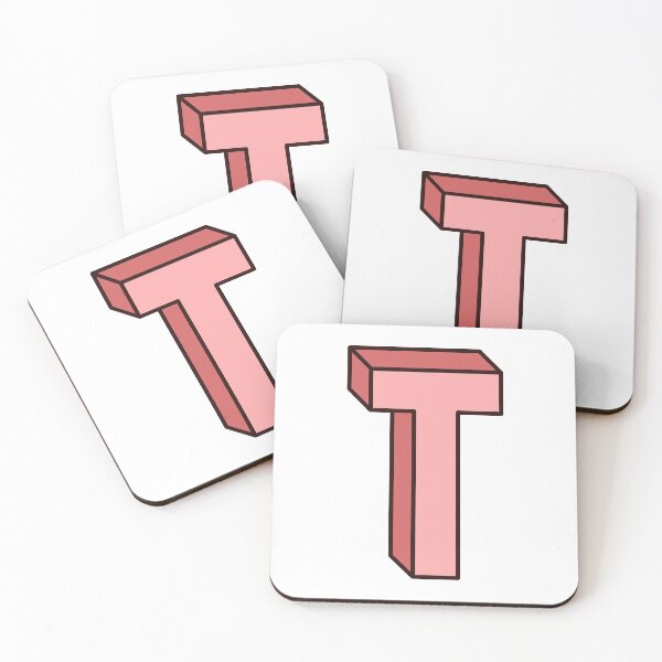Item preview, Block Letter T designed and sold by RinozaRose.