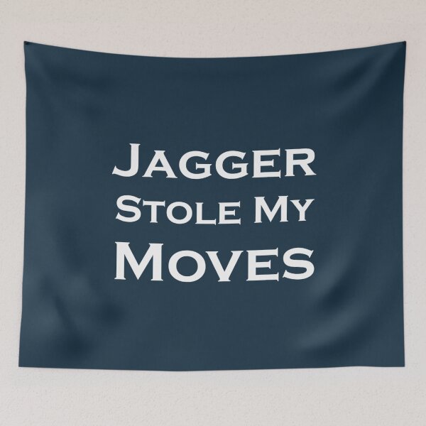 Item preview, Jagger Stole My Moves designed and sold by RosaLillaPrints.