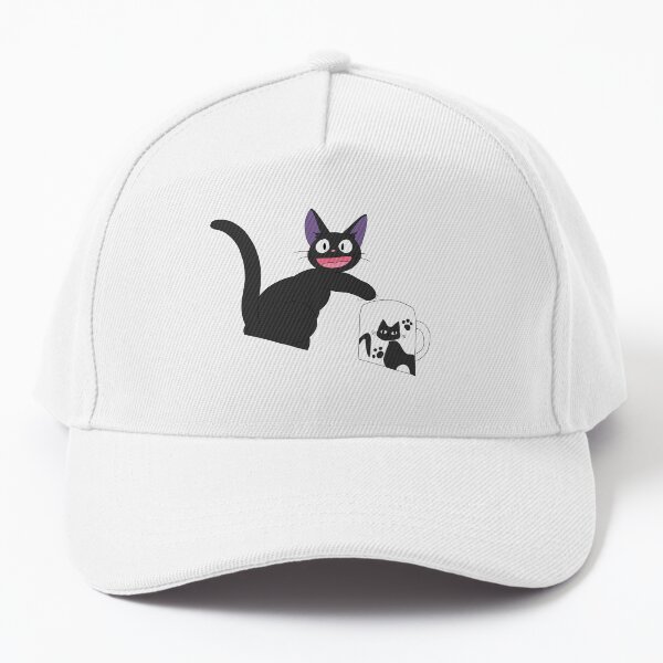 Anime Cat on a Shelf Baseball Cap