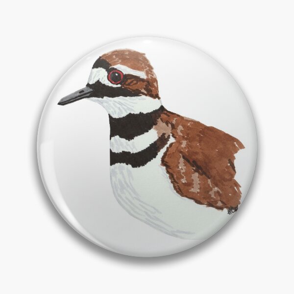 Item preview, Killdeer portrait designed and sold by gorillagal.