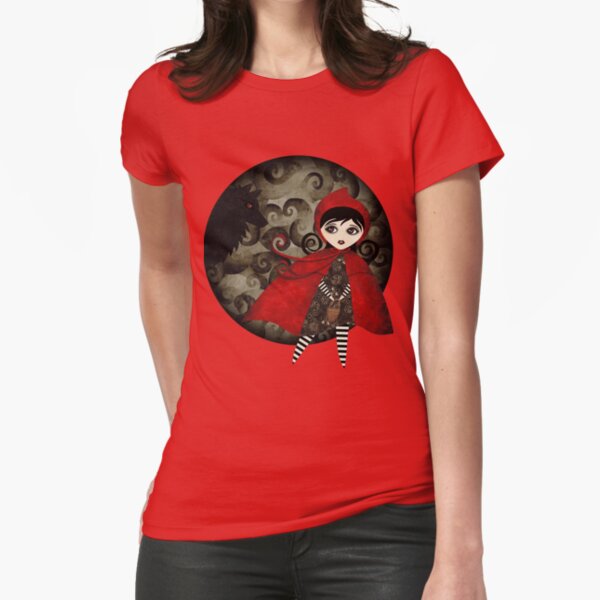 Little Red Capuccine Fitted T-Shirt