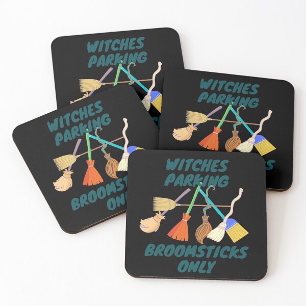 Item preview, Witches parking, broomsticks only! designed and sold by CheryleaDesigns.