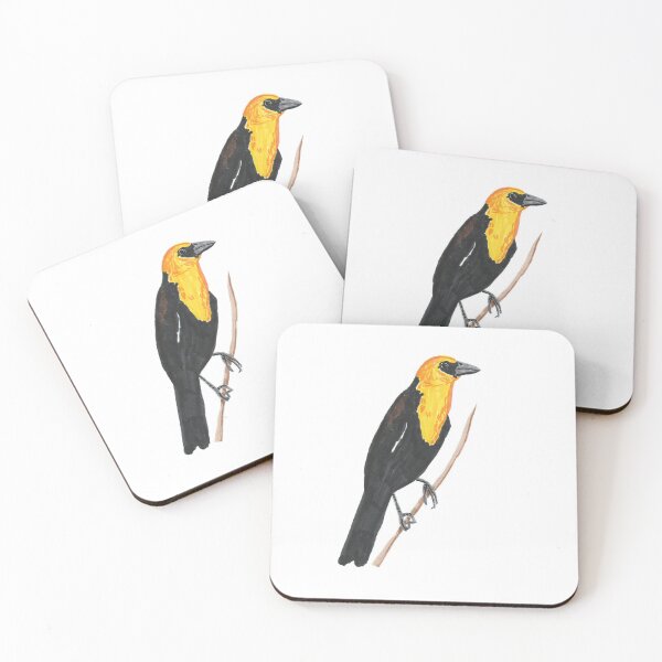 Item preview, Yellow-headed Blackbird designed and sold by gorillagal.