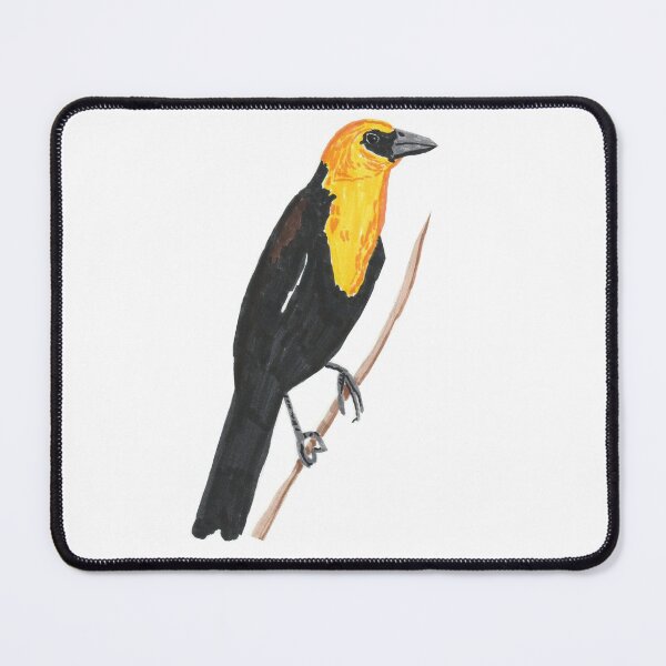 Item preview, Yellow-headed Blackbird designed and sold by gorillagal.